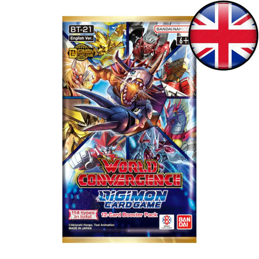 Digimon Card Game - World Convergence Booster BT21 Englisch