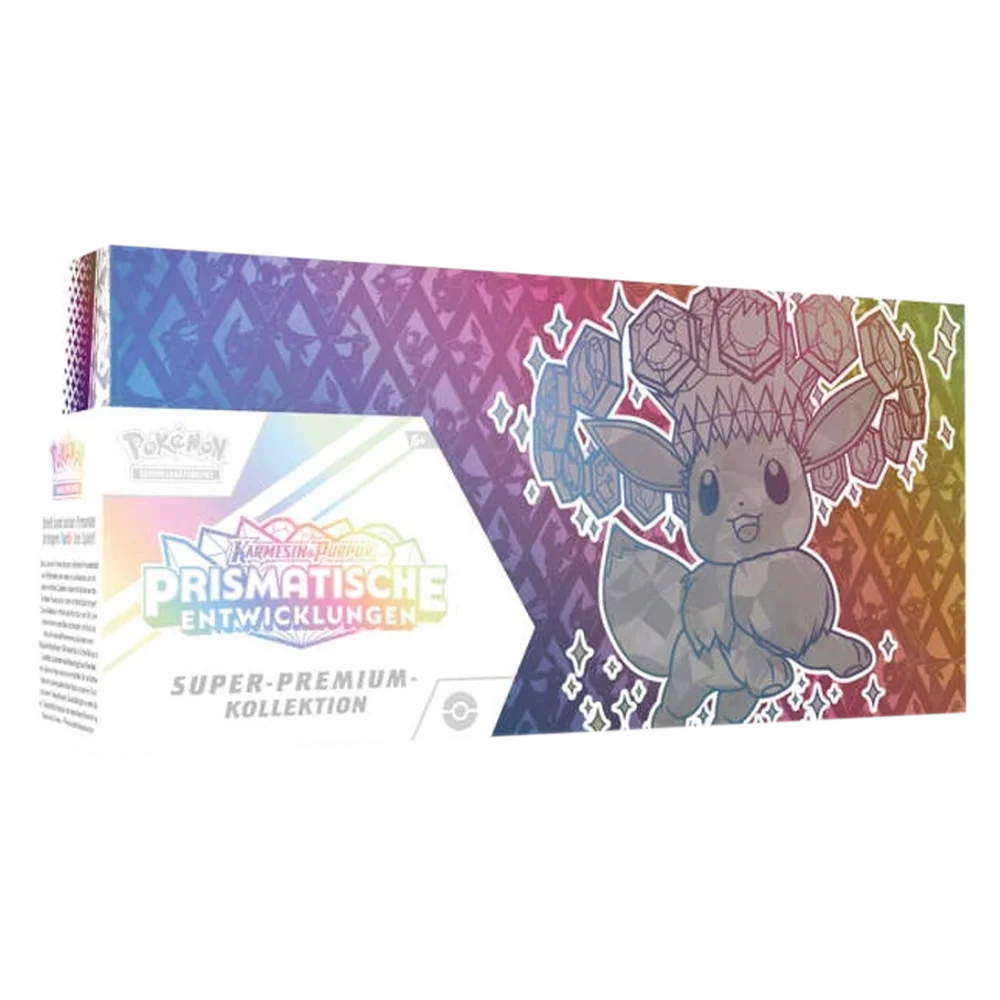 Pokemon Prismatische Entwicklungen Super Premium Kollektion Deutsch