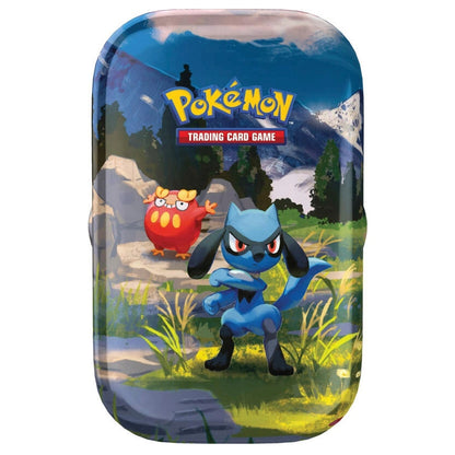 Pokémon Karten Mini Tin Mega-Entwicklung - Erhabene Helden sortiert