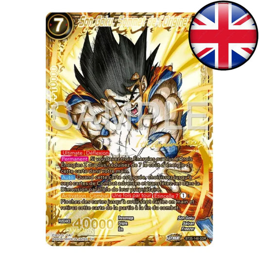 Dragon Ball Super Card Game Masters - Legend of the Dragon Ball - Booster [B25 ENG]