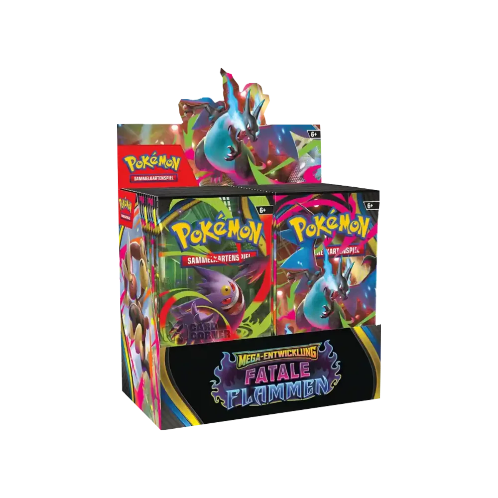 Pokemon Fatale Flammen Display DE