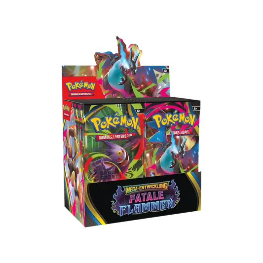Pokemon Fatale Flammen Display DE